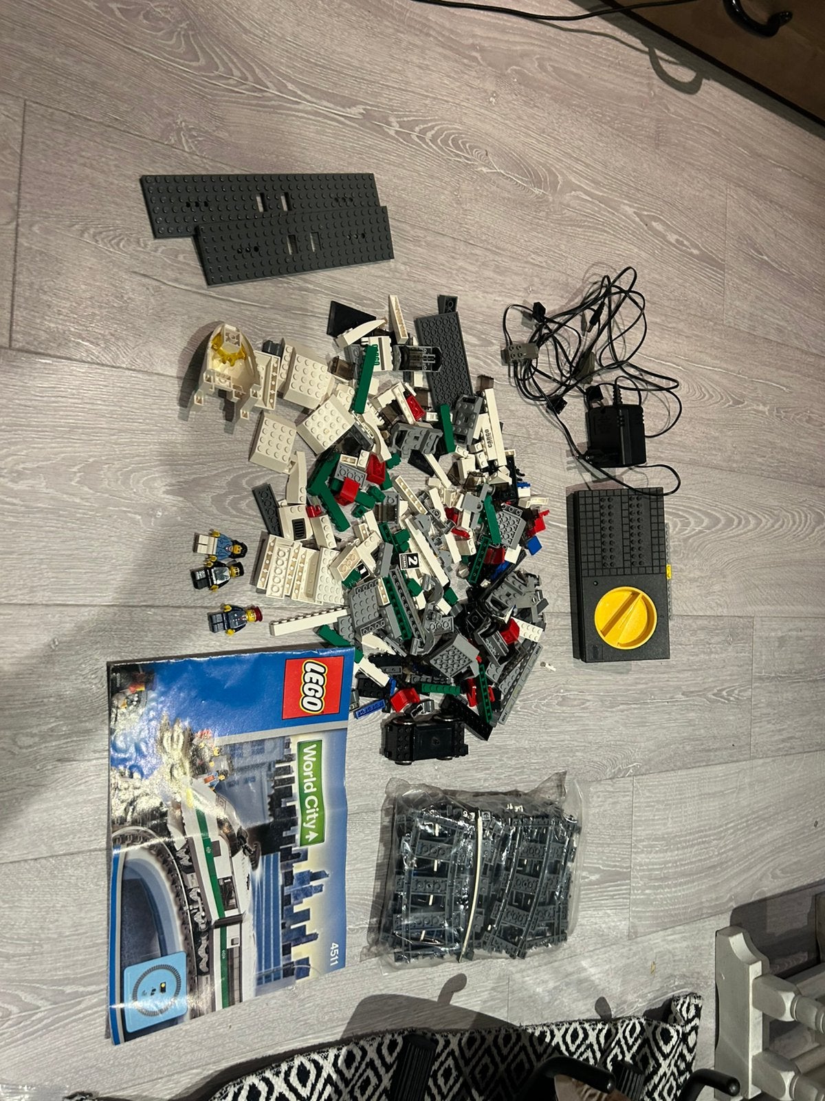 Lego 4512 trein 9v, Ophalen of Verzenden, Zo goed als nieuw
