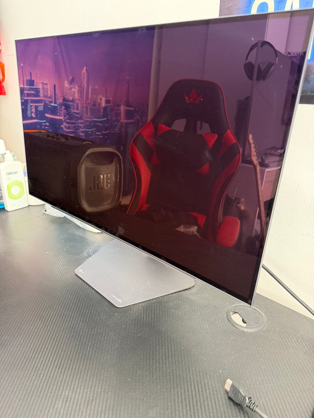 LG 27GX704A-B Oled gaming monitor hdmi 2.1, HDMI, In hoogte verstelbaar, Zo goed als nieuw, Quad HD (2K)