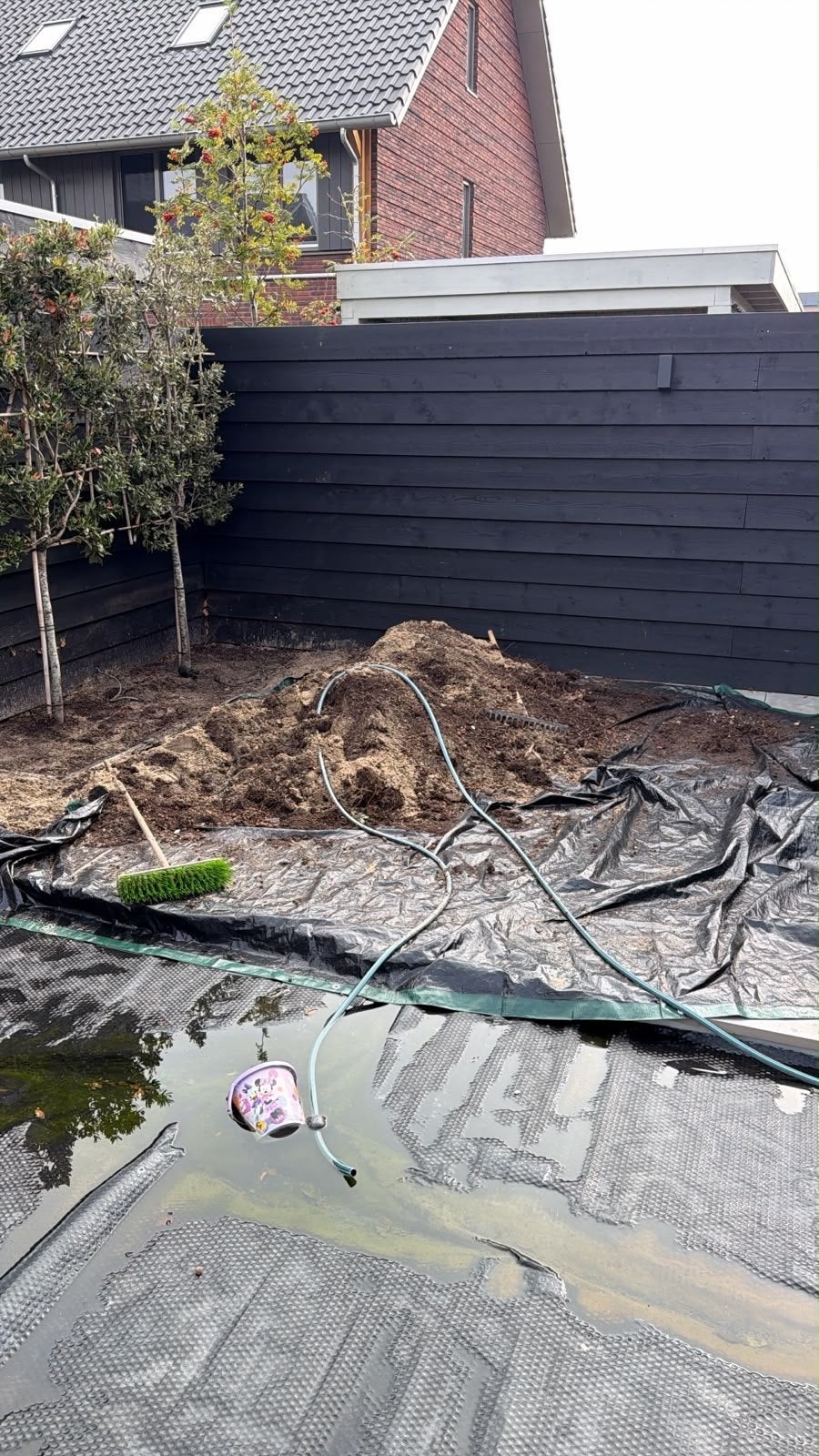 Gratis af te halen: tuingrond/tuinzand, Tuin en Terras, Ophalen, Gebruikt, Ophoogzand