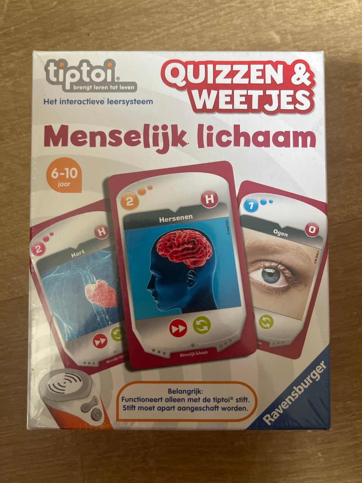 tiptoi Quizzen & Weetjes: Menselijk Lichaam (6-10 jaar), Ophalen of Verzenden, Nieuw, Ontdekken