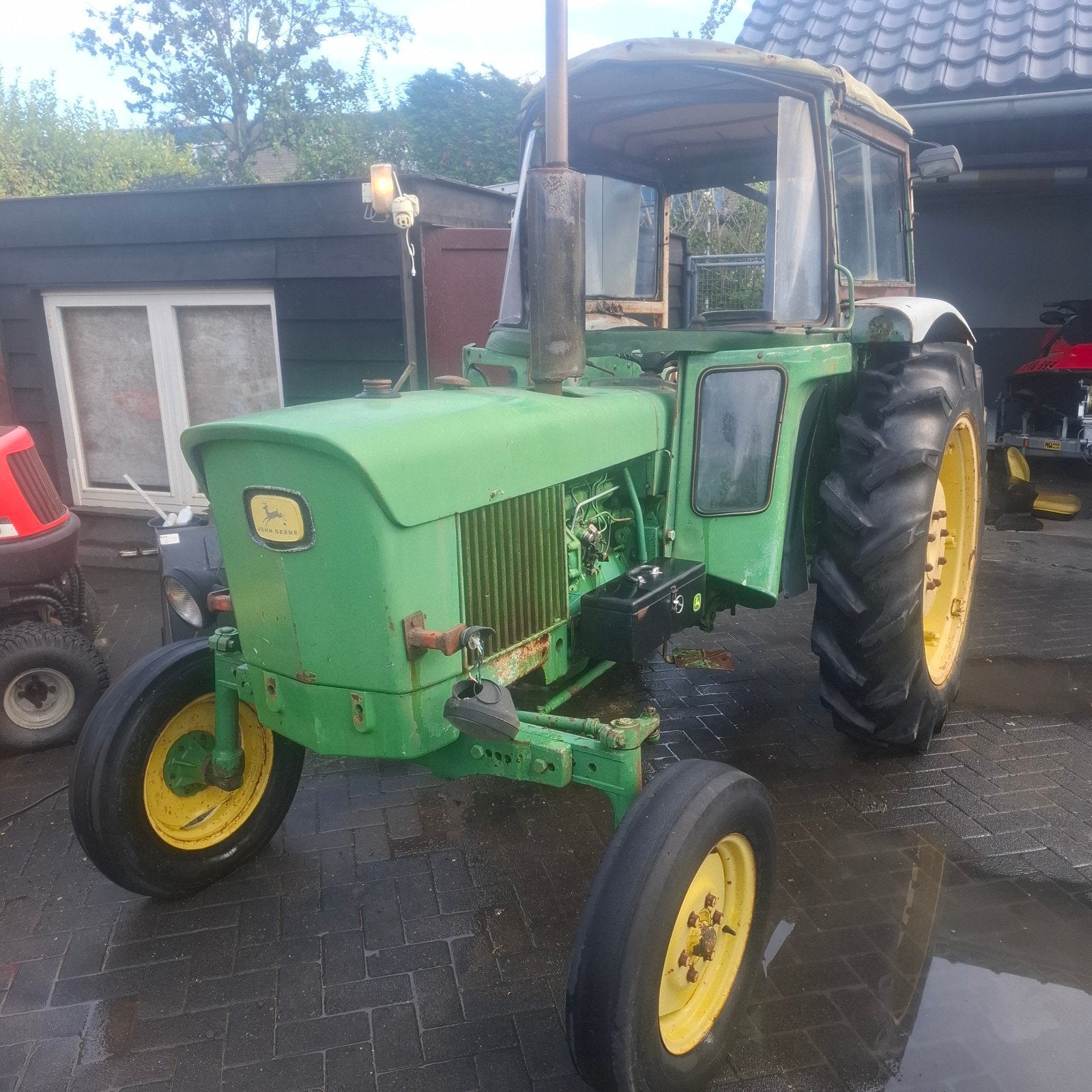 JOHN DEERE 1120 DIESEL MET KENTEKEN, Ophalen of Verzenden