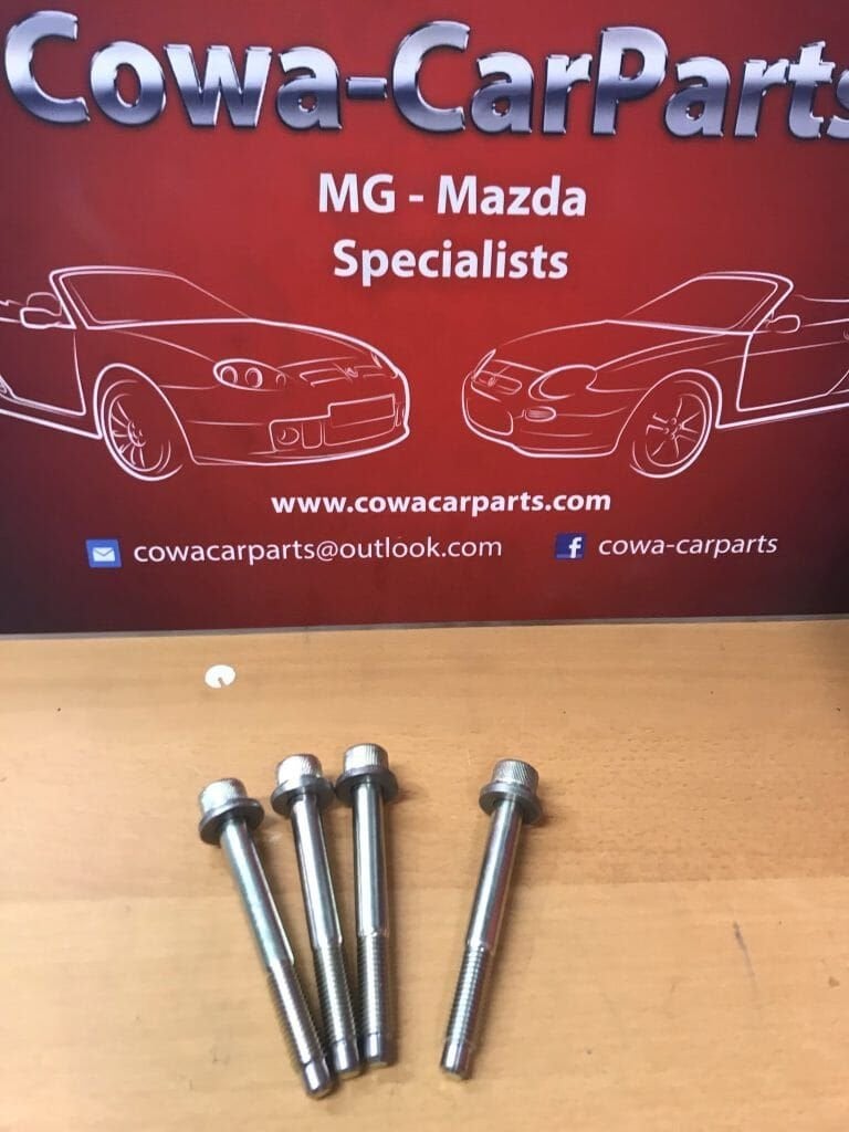 mg f mgf mg tf mgtf 4x schokbrekers bevestigingsbouten, -, -, Nieuw, Ophalen of Verzenden