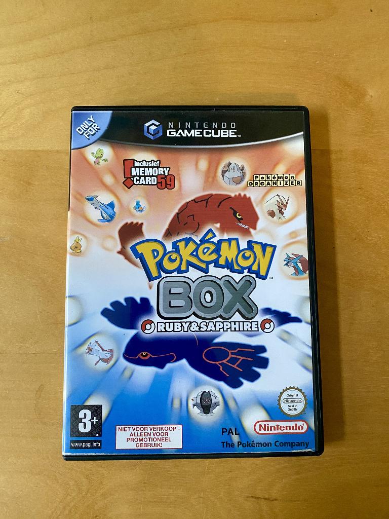 Pokemon Box PAL Gamecube, Avontuur en Actie, 1 speler, Ophalen of Verzenden, Zo goed als nieuw