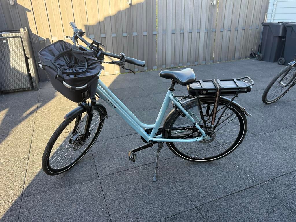 Stella Vicenza elektrische fiets met mandje, Fietsen en Brommers, Elektrische fietsen, 51 tot 55 cm, Ophalen of Verzenden, Gebruikt