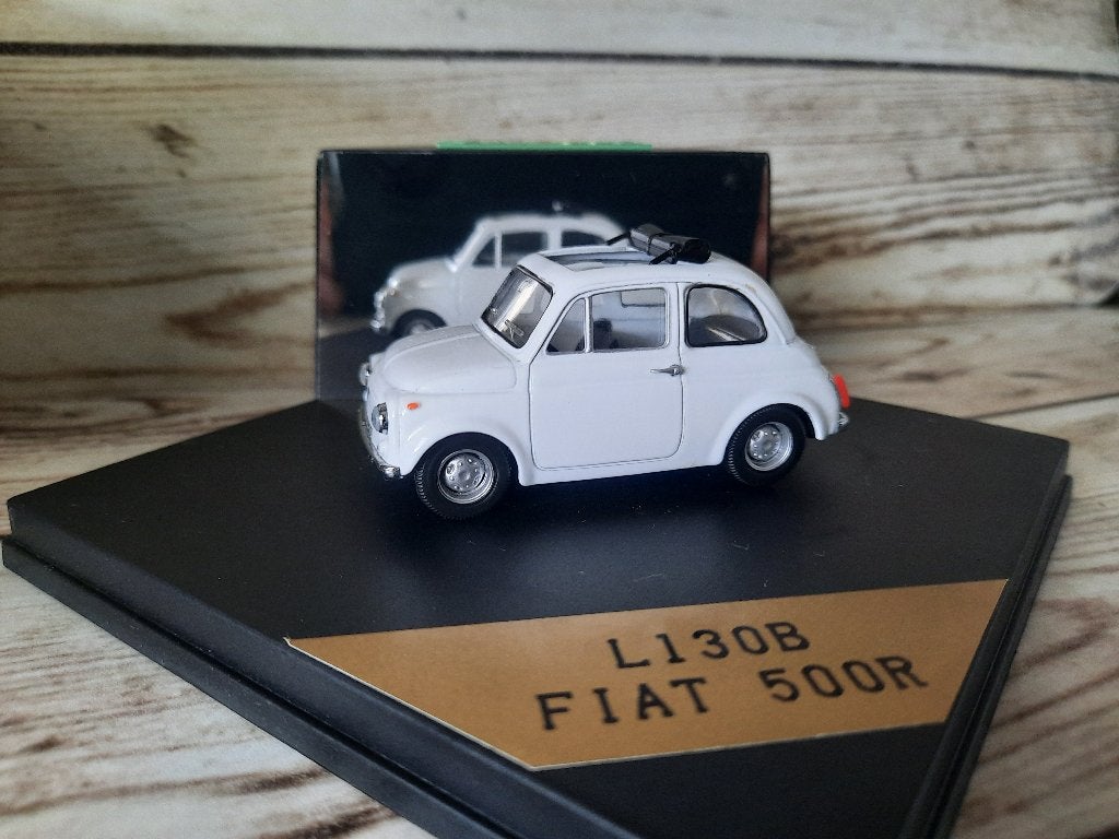 Fiat 500 R miniatuur, Ophalen of Verzenden, Zo goed als nieuw, Auto, Overige merken