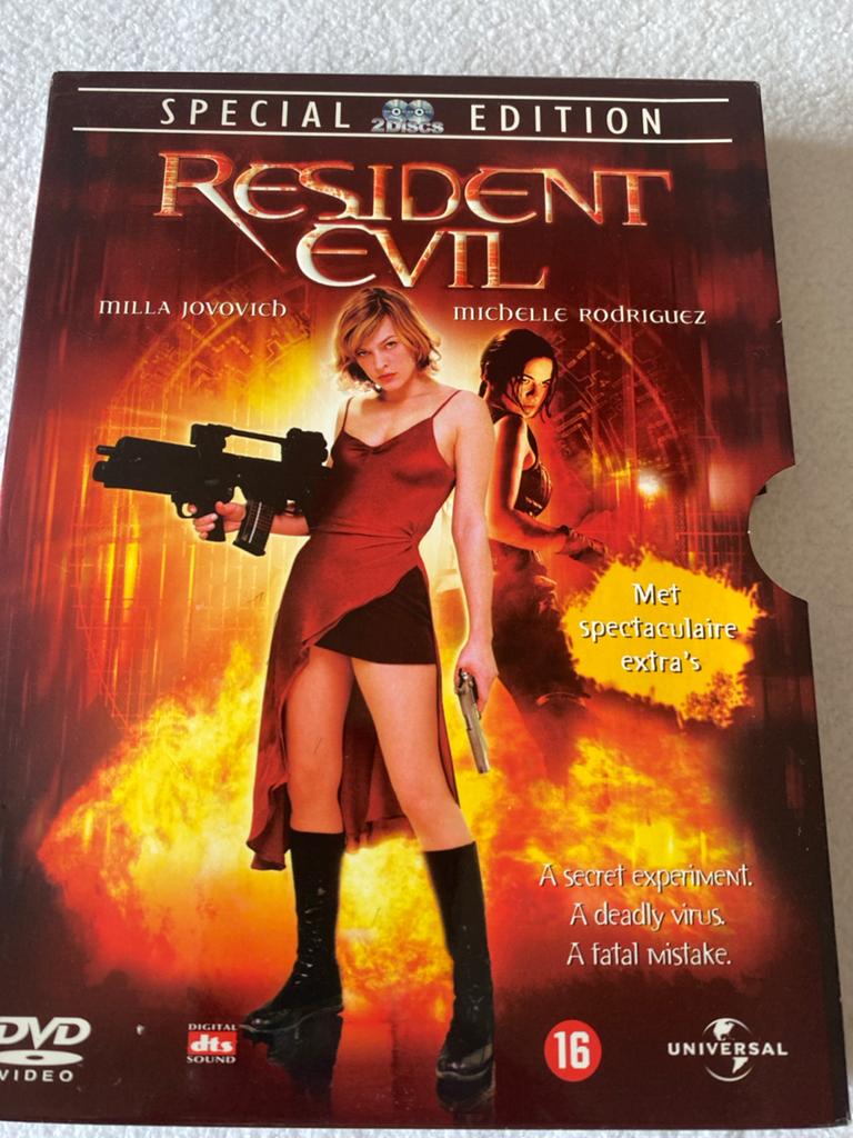 Resident Evil Special Edition DVD - Actiethriller, Vanaf 16 jaar, Ophalen of Verzenden, Gebruikt, Actiethriller