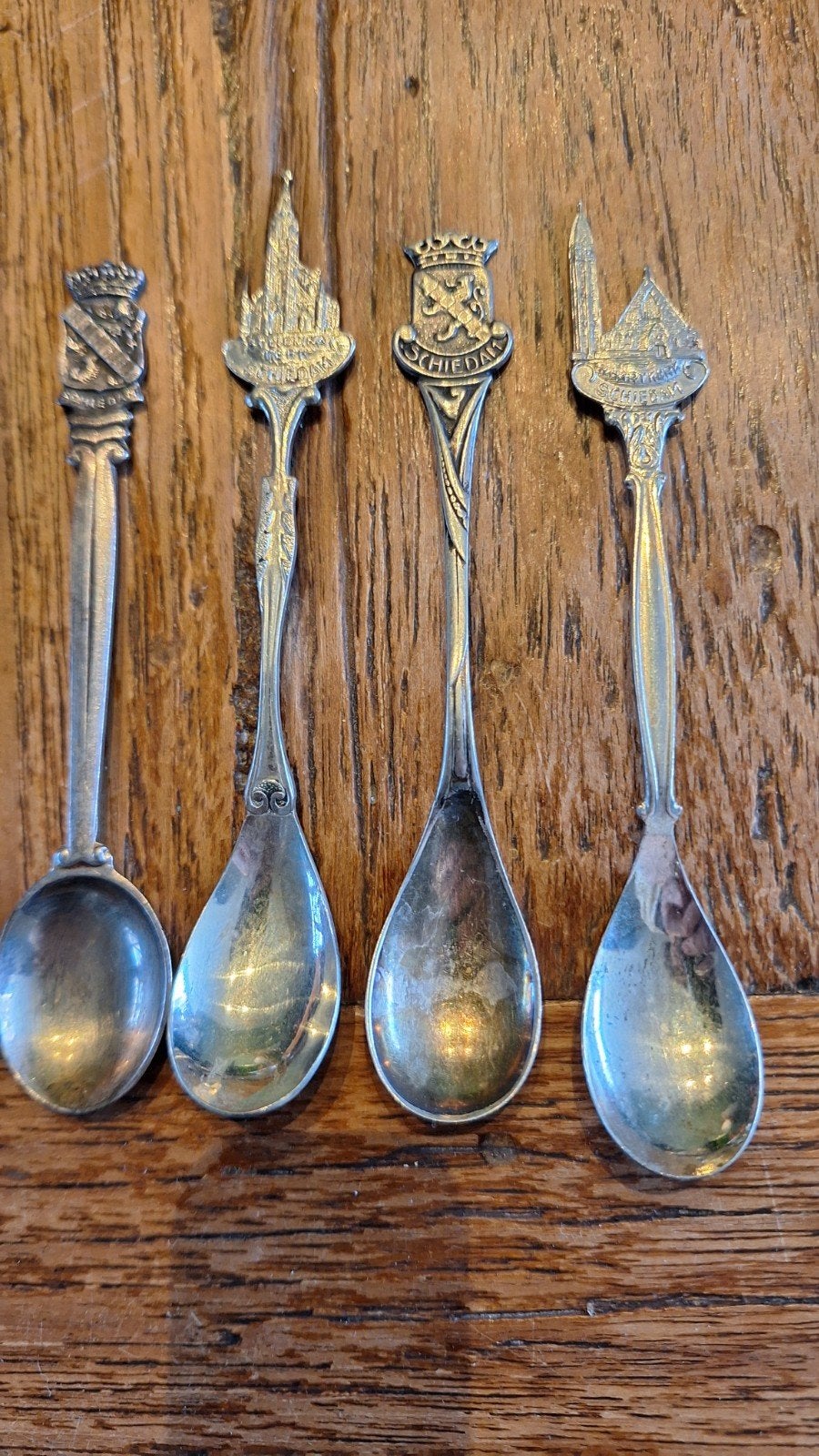 Vintage souvenirlepeltjes uit Nederland, Antiek en Kunst, Ophalen of Verzenden