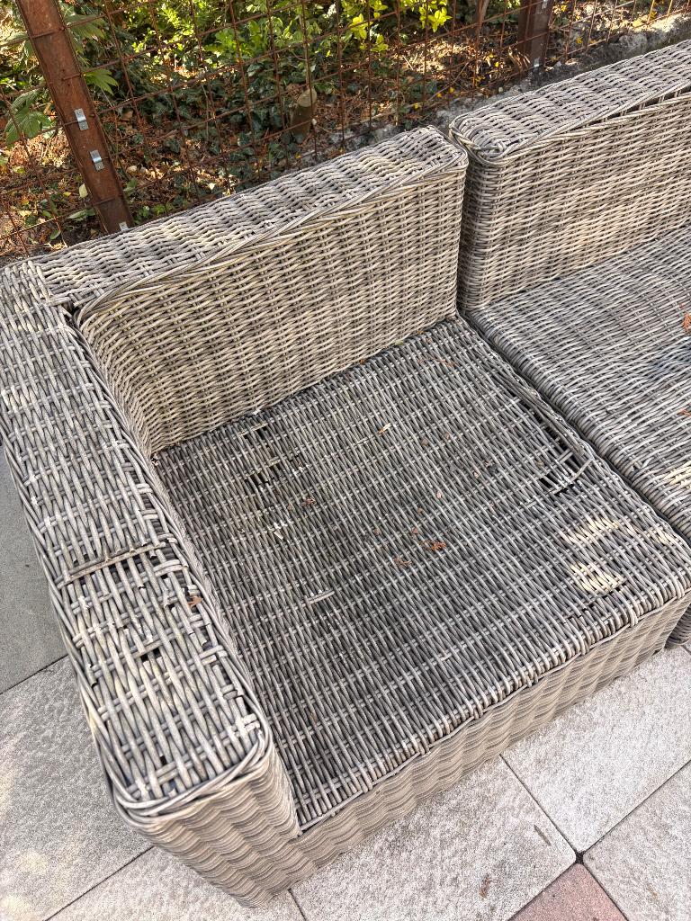 Lounge set, Ophalen, 5 zitplaatsen, Kunststof, Gebruikt