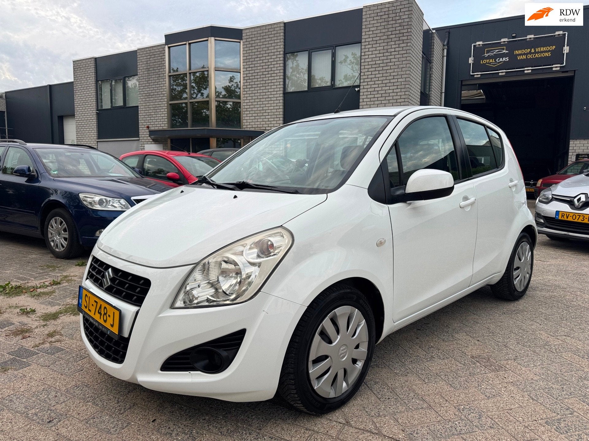 Suzuki Splash 1.2 Comfort Automaat Airco, Stof, 4 cilinders, Wit, Bedrijf