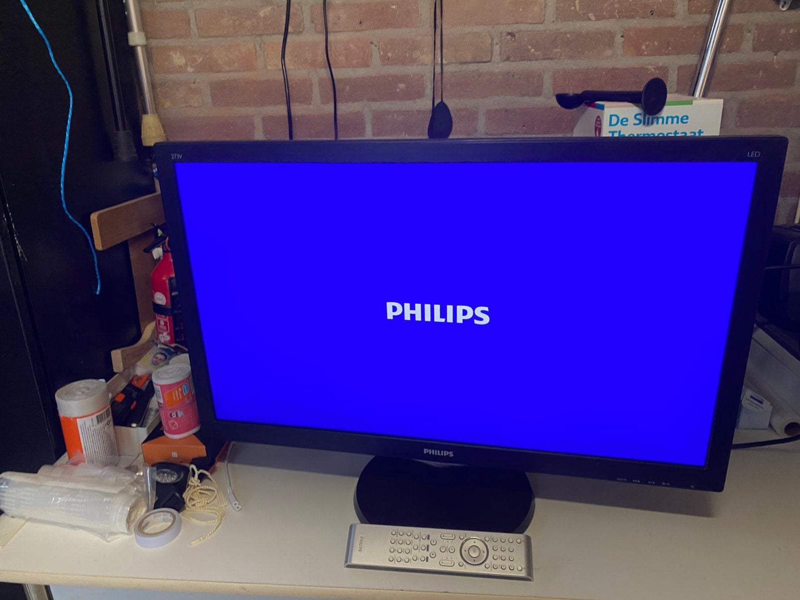 Philips LED TV 70 cm beeldscherm, Ophalen, Philips, 50 Hz, Zo goed als nieuw