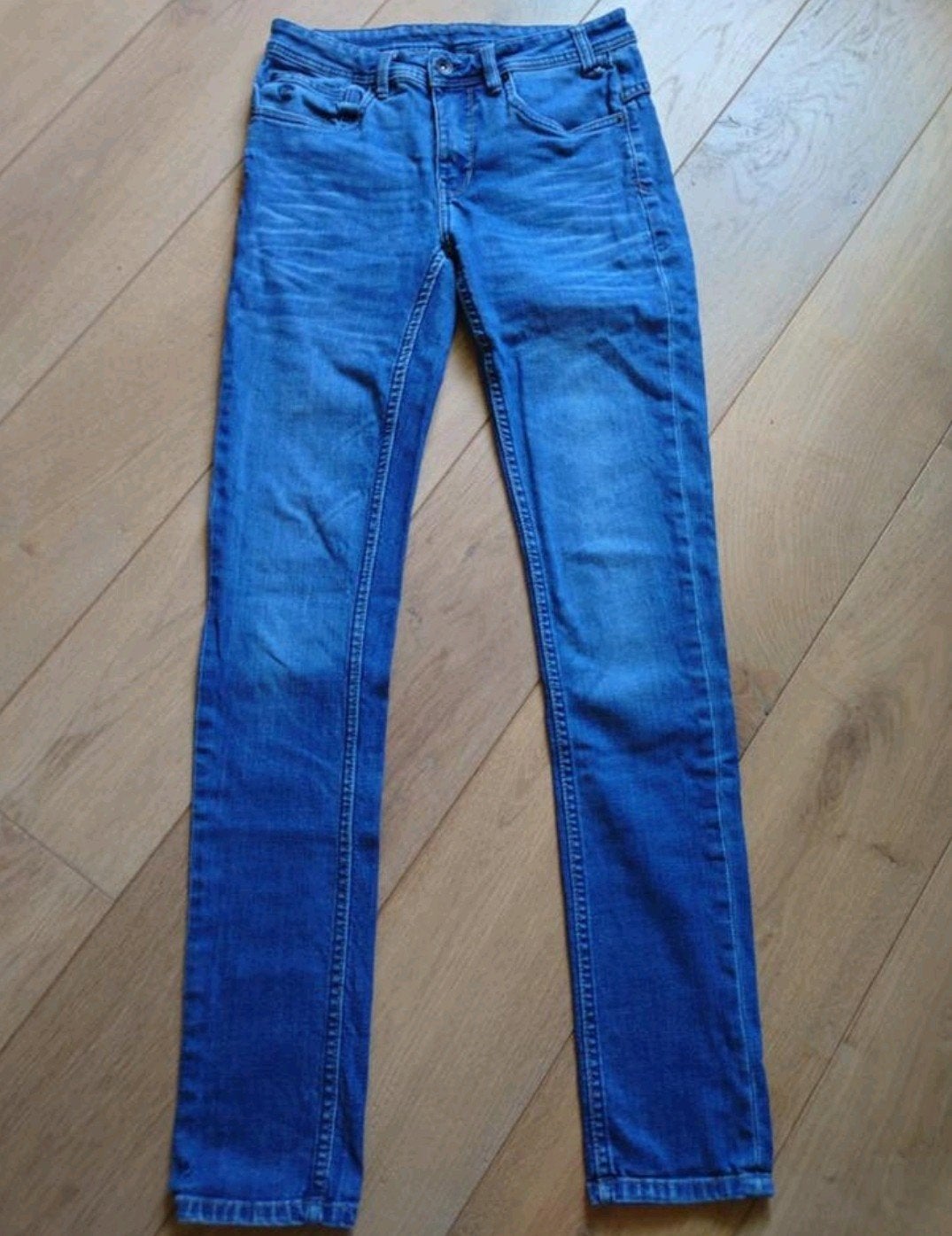 Chief Dylan Skinny jeans, blauw, W29 L34, zgan! Rob2934, Chief, Blauw, W32 (confectie 46) of kleiner, Ophalen of Verzenden