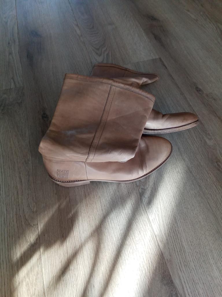 Dames laarzen walk in the park maat 40, Ophalen, Zo goed als nieuw, Beige, Hoge laarzen