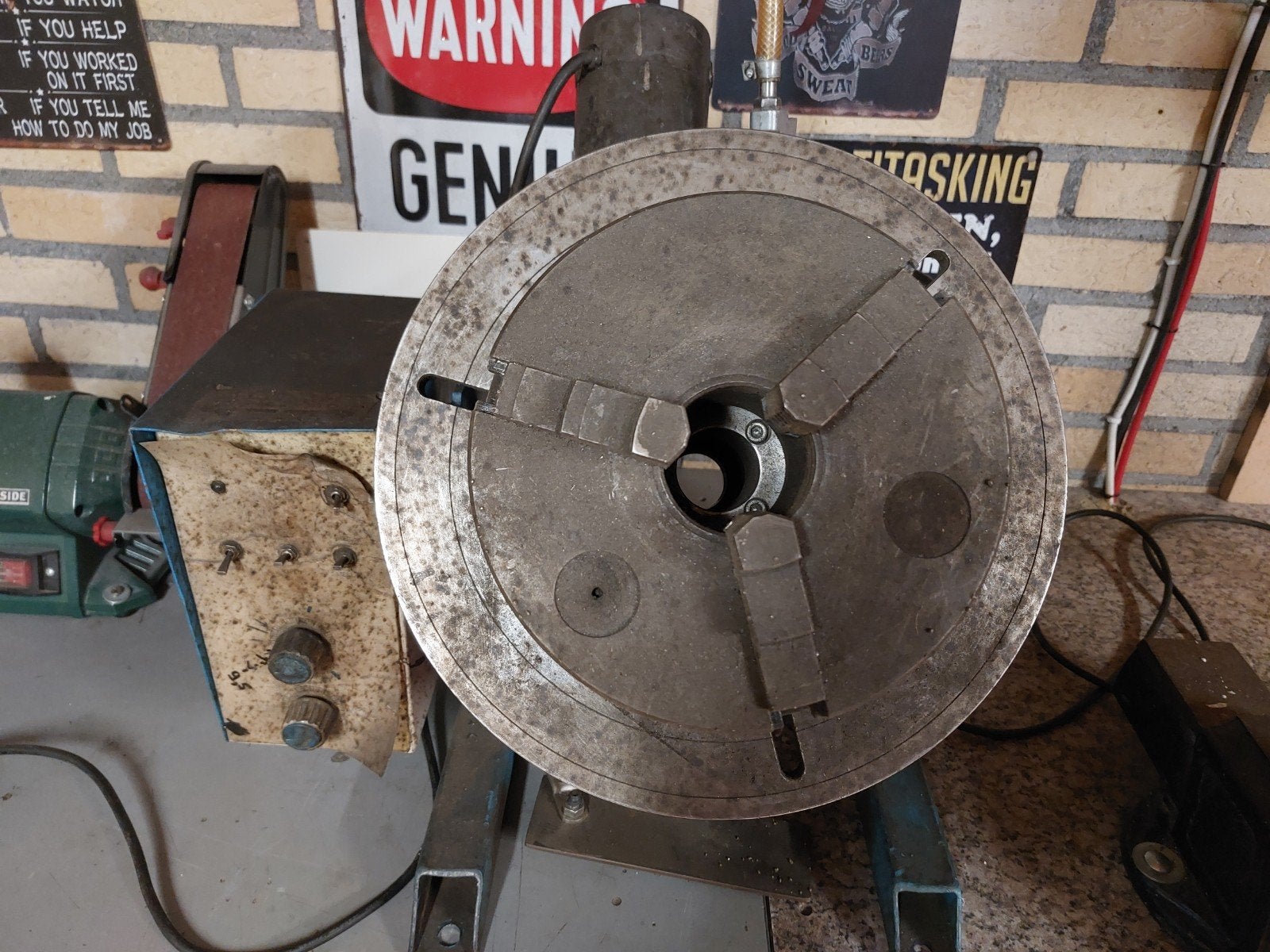 ProArc PT-200B Lasdraaitafel/Manipulator met 3-klauwplaat, Ophalen, Gebruikt, Overige typen