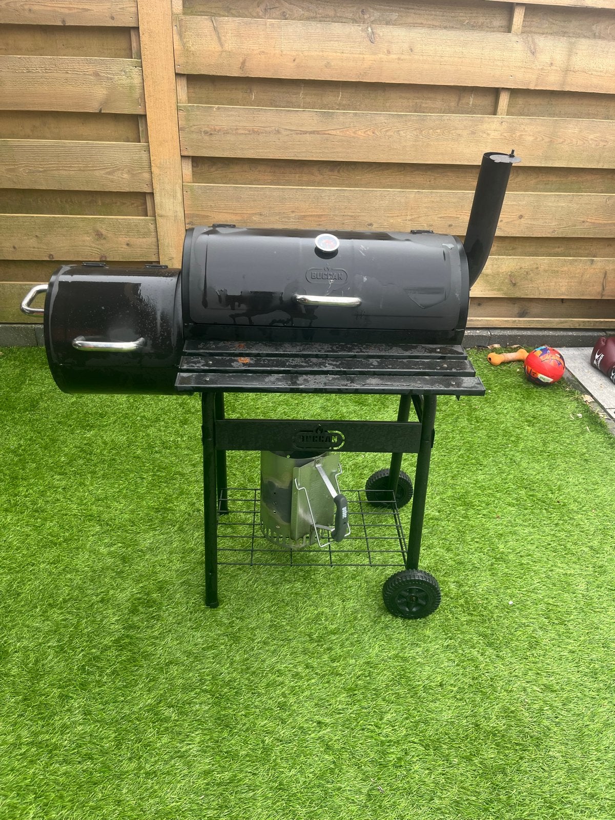 Barbecue, Ophalen of Verzenden, Gebruikt, Met accessoires