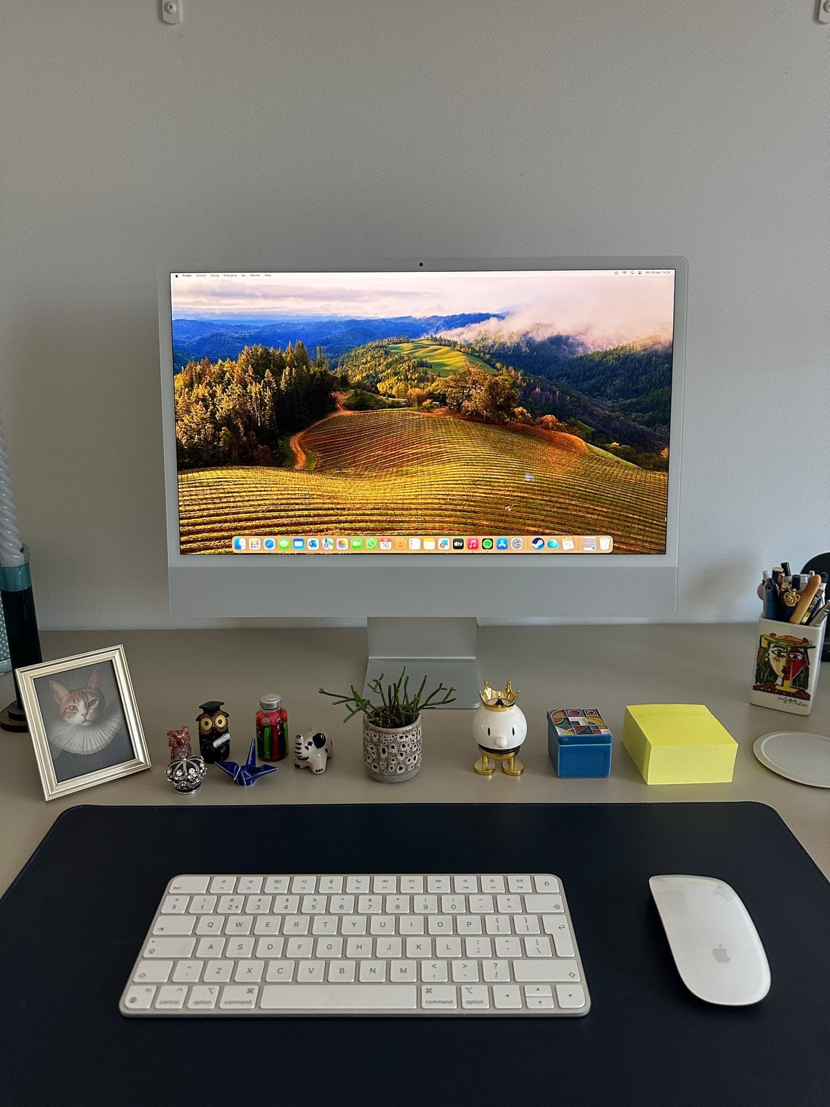 Apple iMac 24-inch M1 (2021) - Zo goed als nieuw, Computers en Software, Ophalen, IMac, Zo goed als nieuw, Onbekend