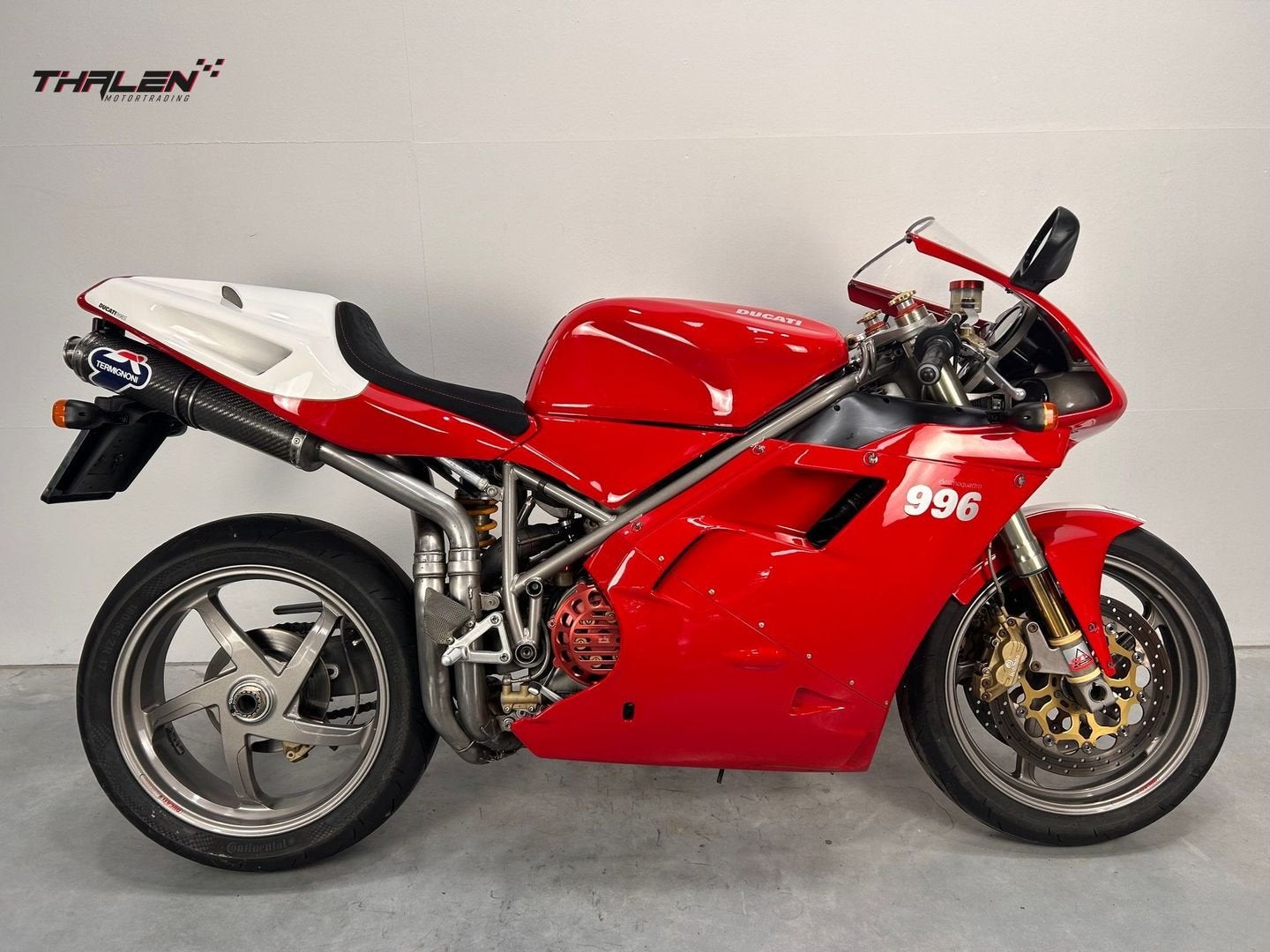 DUCATI 996 S H1 Monoposto ( SPS ) 996s  (bj 2001), DUCATI, 2 cilinders, Bedrijf, Onbekend