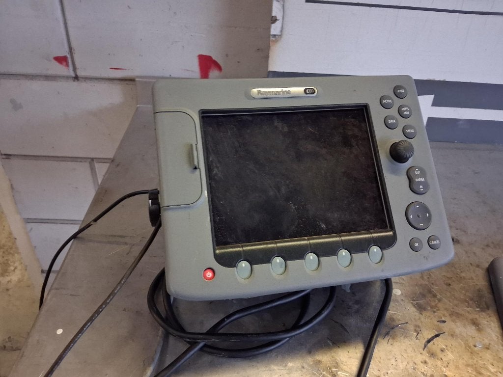 plotter raymarine E80, Ophalen of Verzenden, Gebruikt, Overige typen, Motorboot
