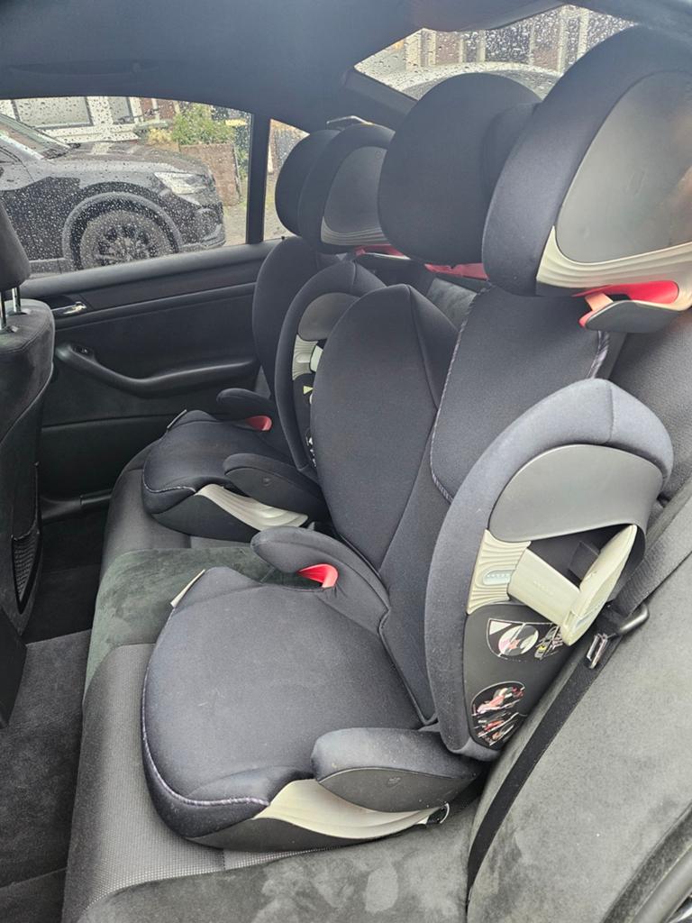 2x Cybex Solution S-fix autostoeltje, Verstelbare rugleuning, 15 t/m 36 kg, Zo goed als nieuw, Isofix