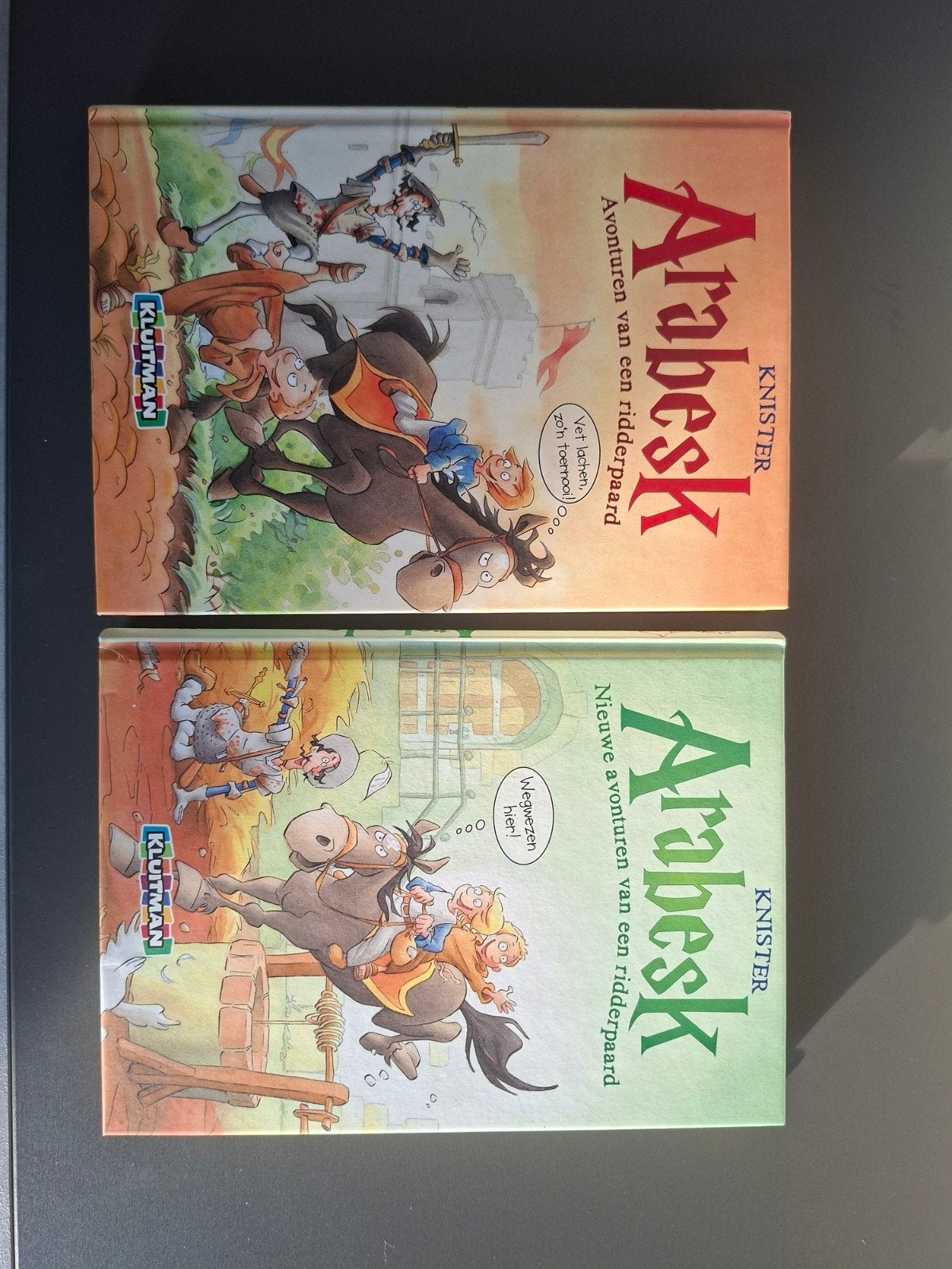 Leesboek Arabesk deel 1 en 2, Ophalen of Verzenden, Zo goed als nieuw, Fictie, Knister