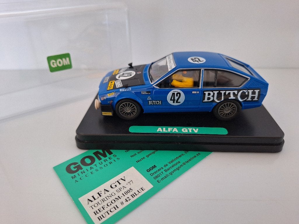 Gom Alfa Romeo Gtv Touring Spa 77 Butch #42 Ref Gom 1005, Overige merken, Gom slotracing, Gom slotracing, Nieuw