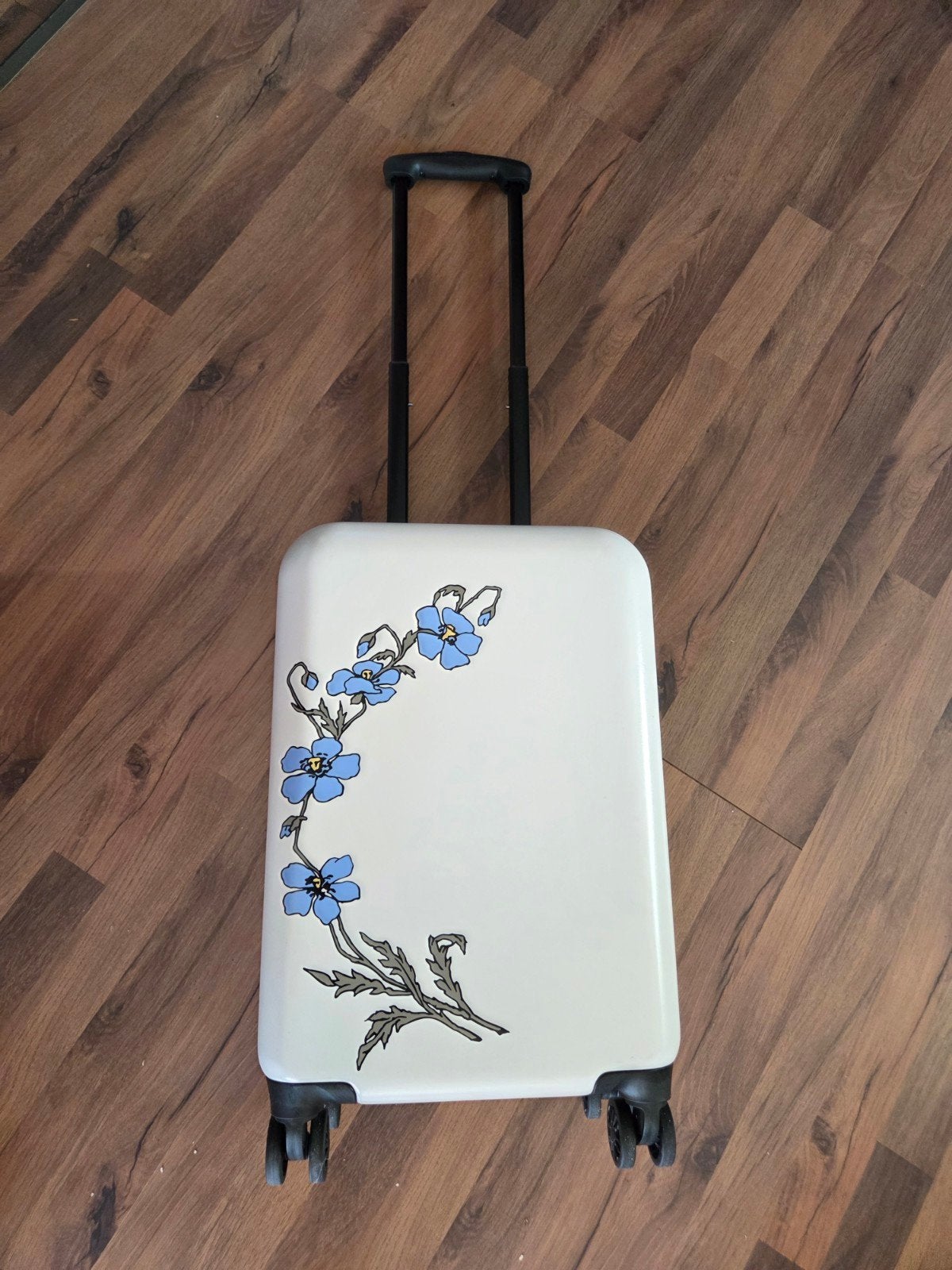 Reiskoffer VriendenLoterij met bloemendesign, Ophalen of Verzenden