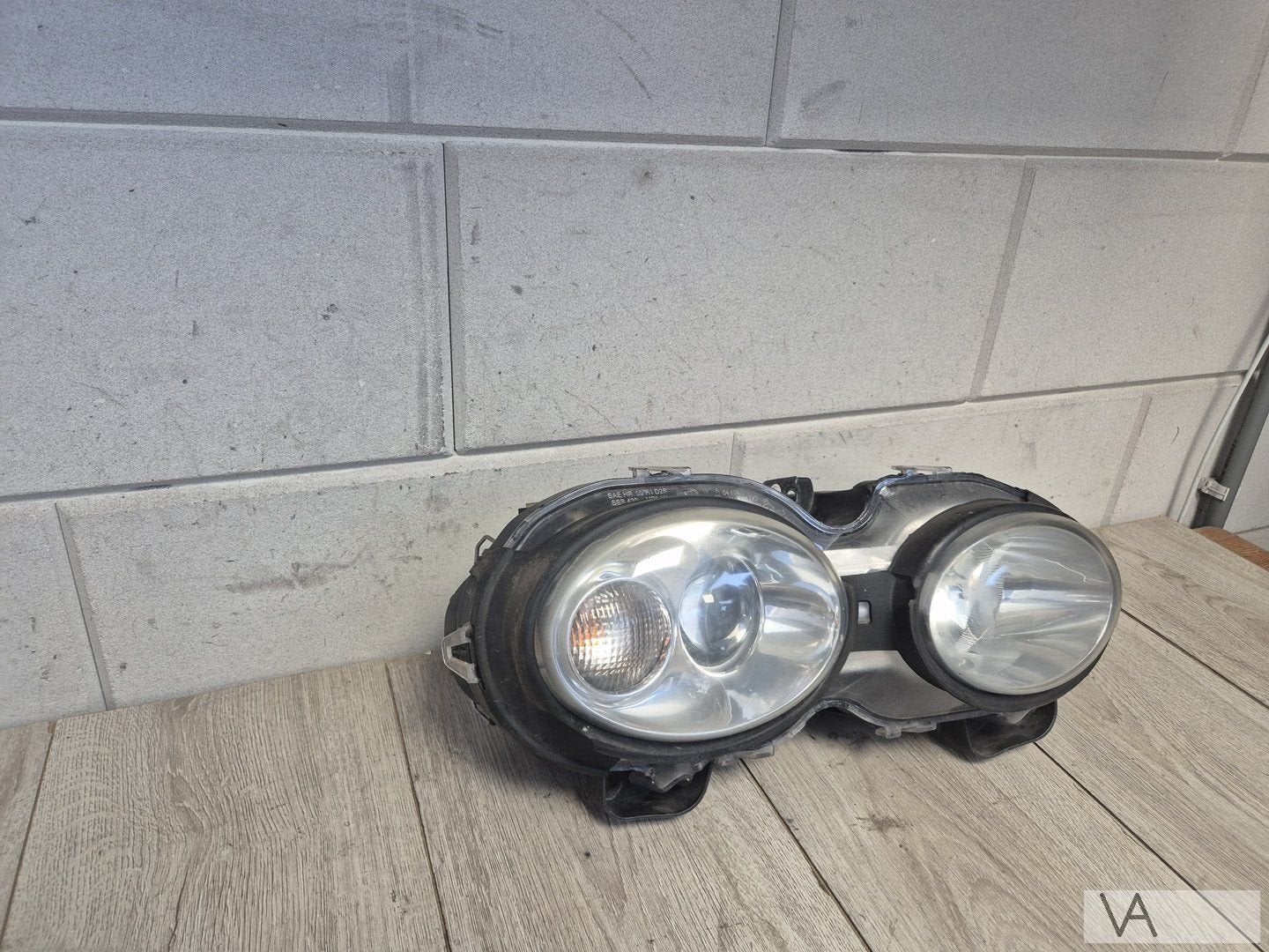Koplamp rechts van Jaguar X-type X type BINNENWERK GOED €200, Gebruikt, -, -, Ophalen of Verzenden