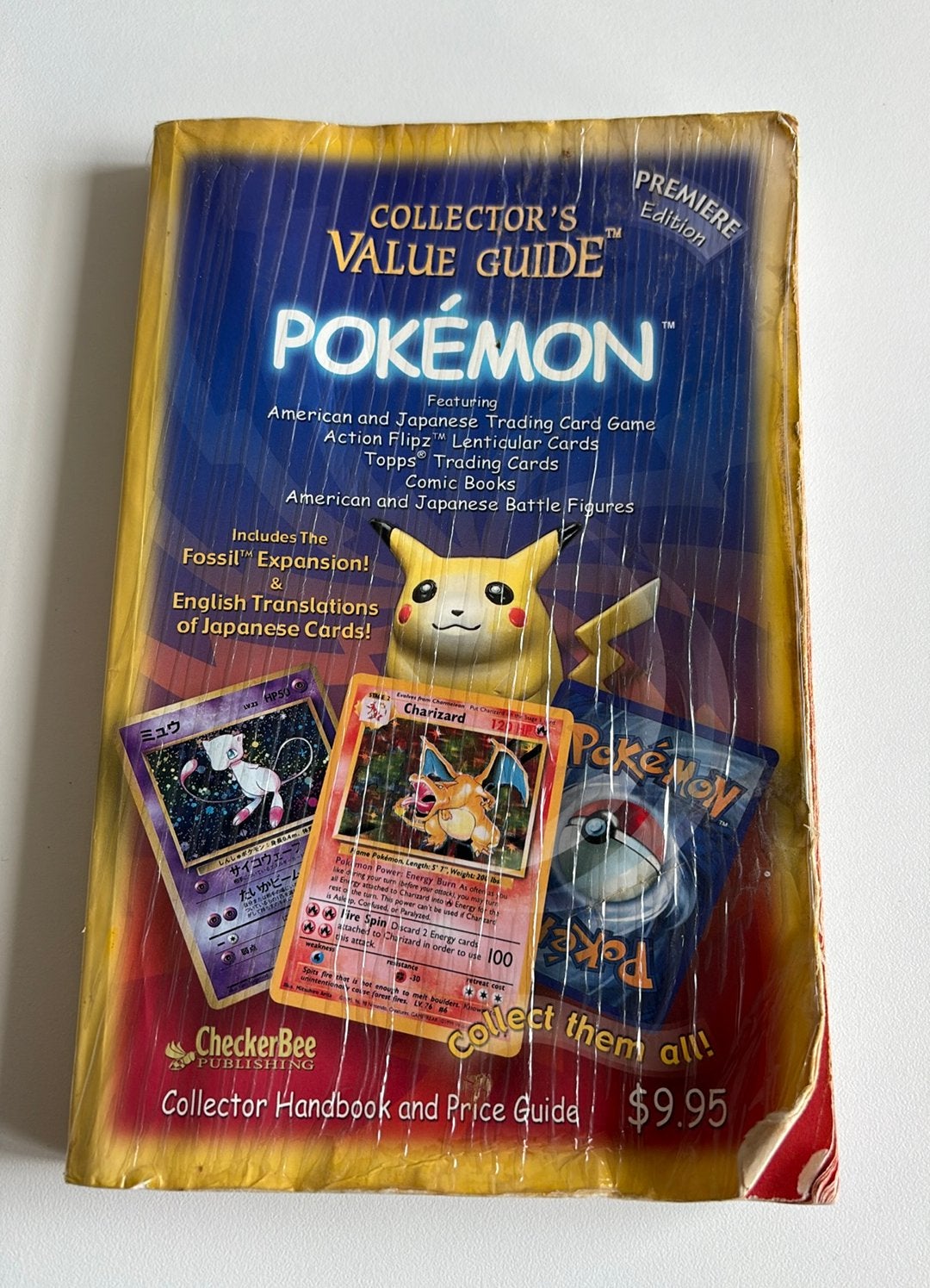 Pokemon collectors value guide checkerbee, Ophalen of Verzenden, Gebruikt, Overige typen, Foil