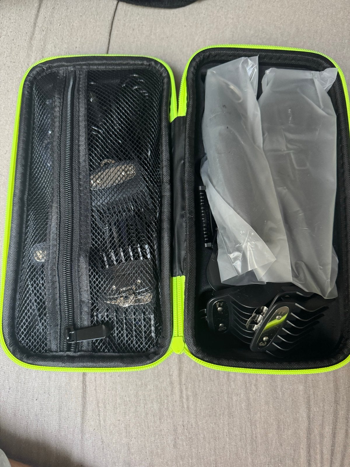 Professionele Draadloze Tondeuse Set - Haar & Baard, Ophalen of Verzenden, Nieuw, Tondeuse