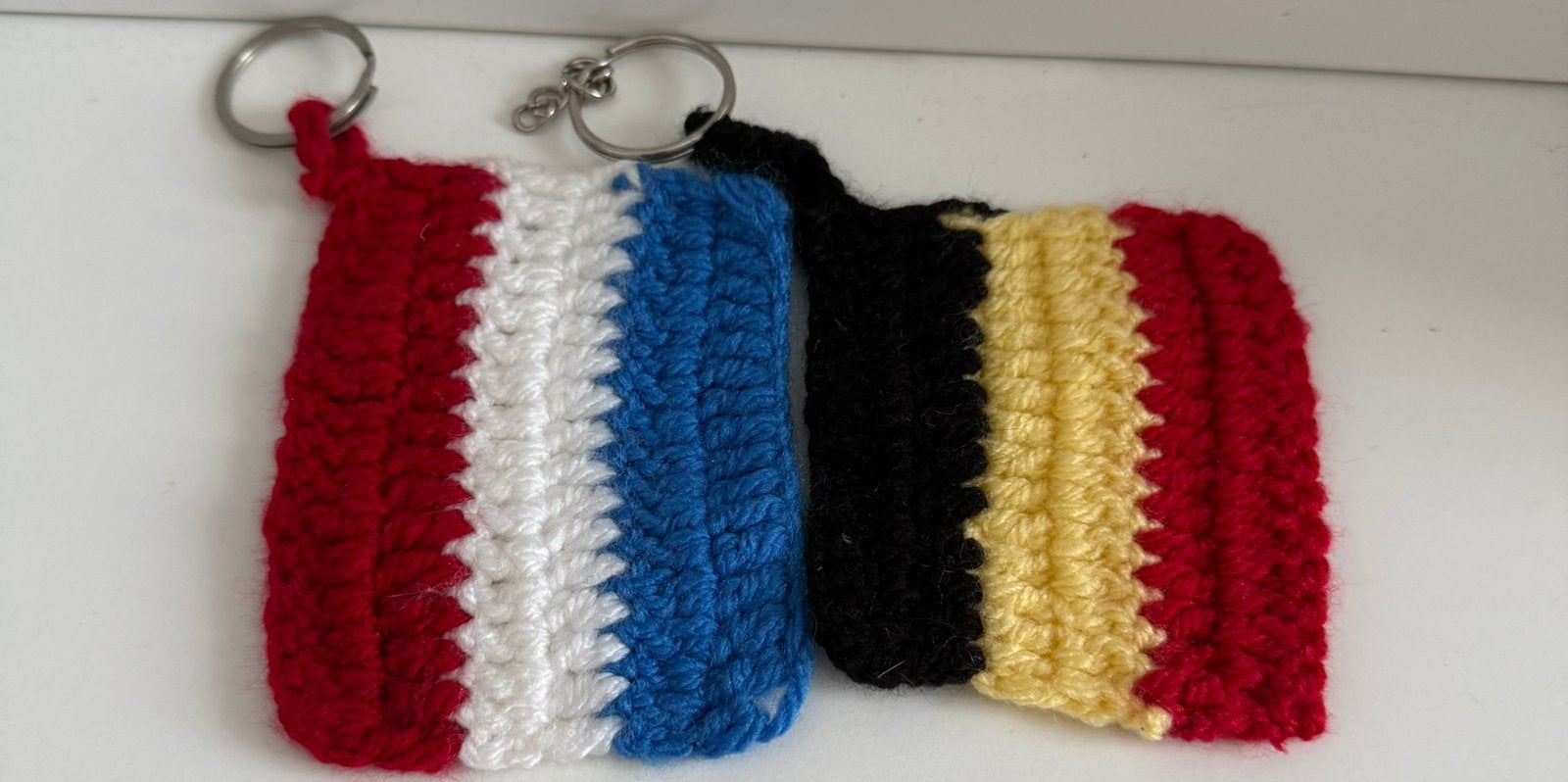 De Nederlandse vlag rood, wit, blauw sleutelhanger, Ophalen of Verzenden, Nieuw