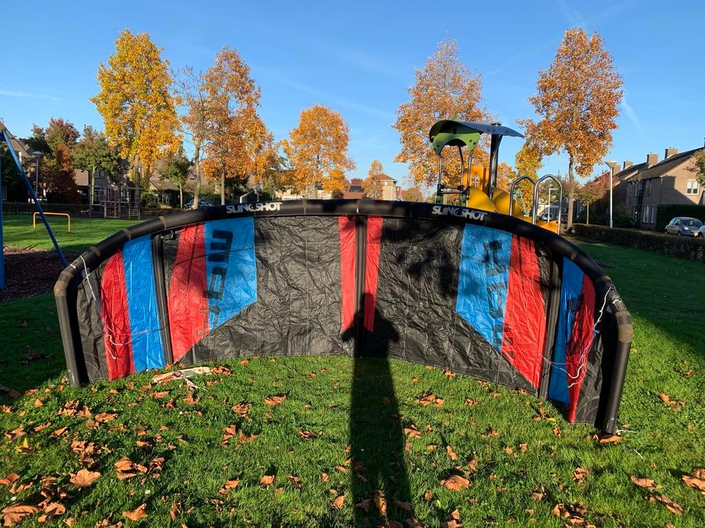 Slingshot RPM 8m2 kite 2018 incl. Bar, Ophalen, 8 m², Bar, Geen board