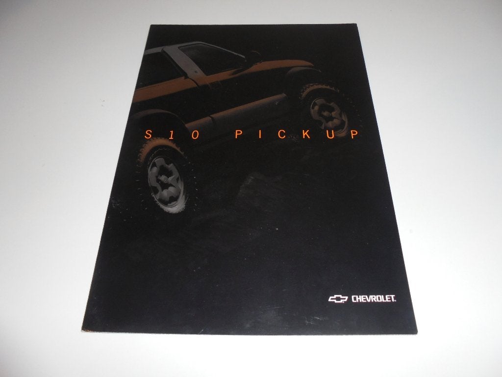 brochure Chevrolet S 10 Pickup  1996, Ophalen of Verzenden, Nieuw, Chevrolet