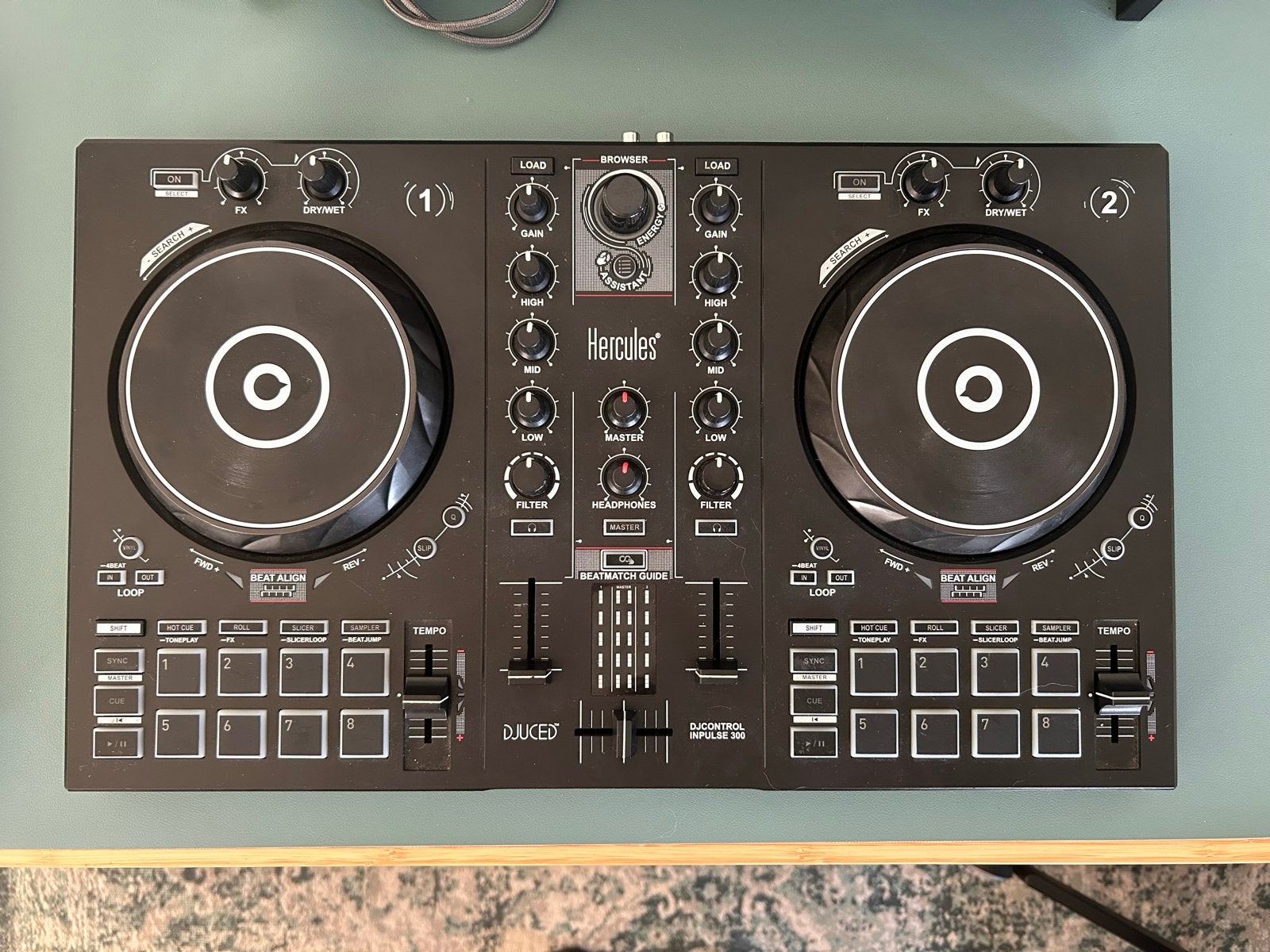 Hercules DJControl Inpulse 300 DJ-controller, Ophalen, Zo goed als nieuw, Dj-set, Overige merken