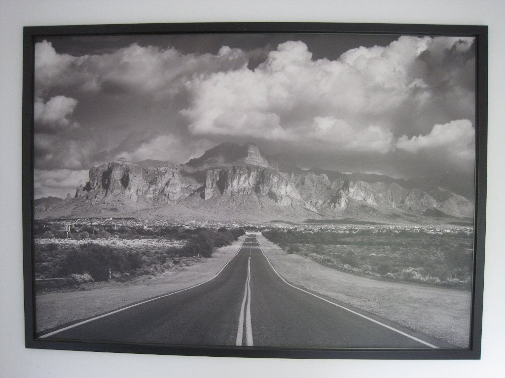 IKEA canvas Superstition Mountains USA 140x100, Ophalen, 125 cm of meer, Minder dan 50 cm, Print