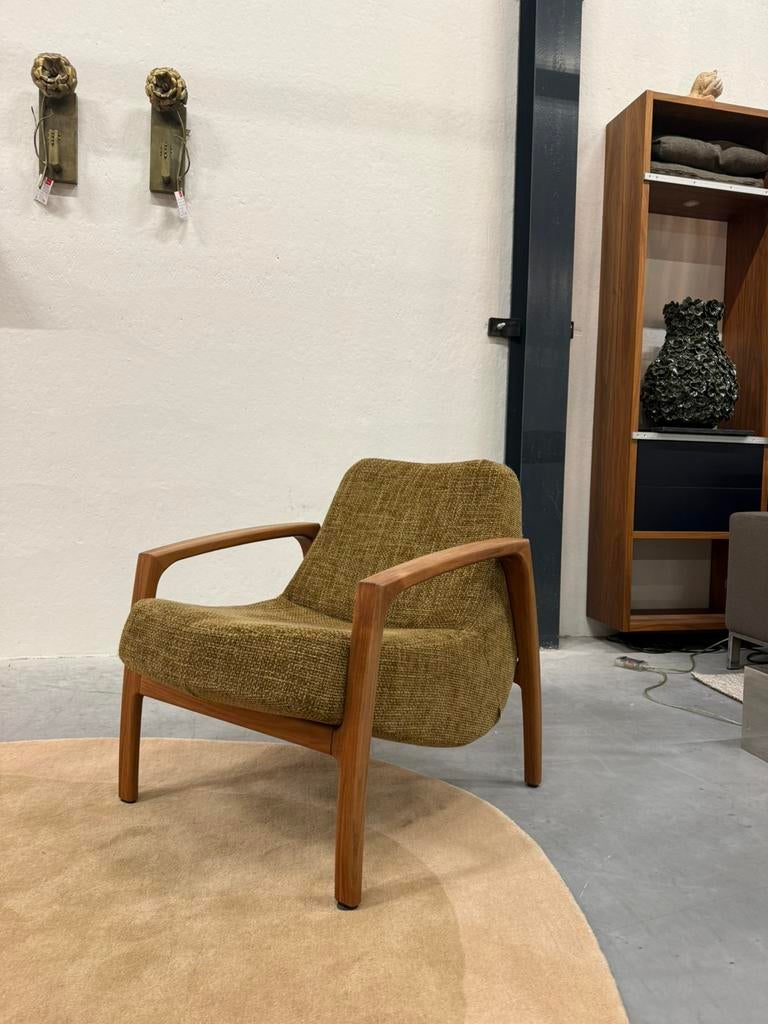Nieuw Jori Lagom Fauteuil Bembebis stof Design stoel Noten, Jori, Nieuw, 75 tot 100 cm, Ophalen of Verzenden