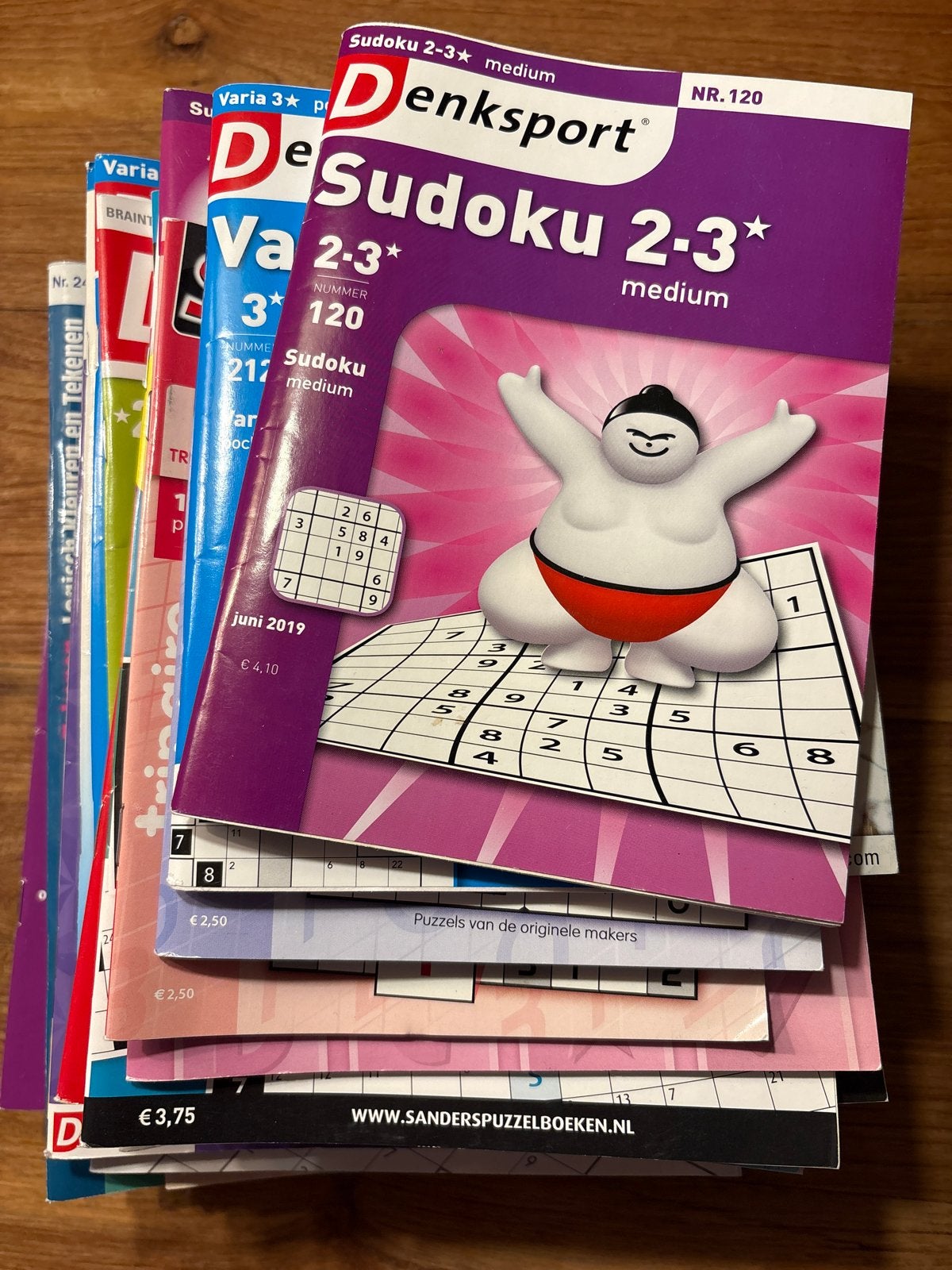 Meer dan 25 ongebruikte puzzelboekjes (Sudoku, Varia, etc.), Verzenden, Nieuw, Puzzelboek