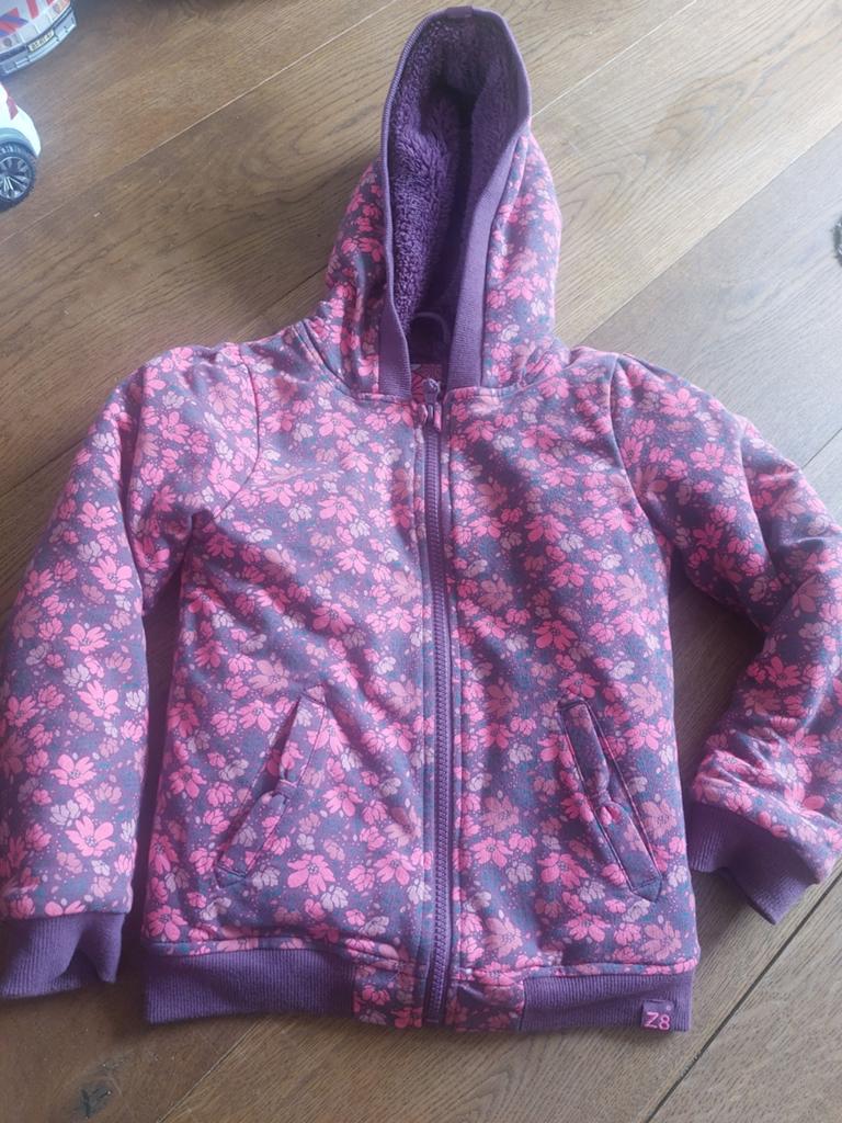 Z8 borgvest rosella maat 128/134, Ophalen of Verzenden, Zo goed als nieuw, Meisje, Jas