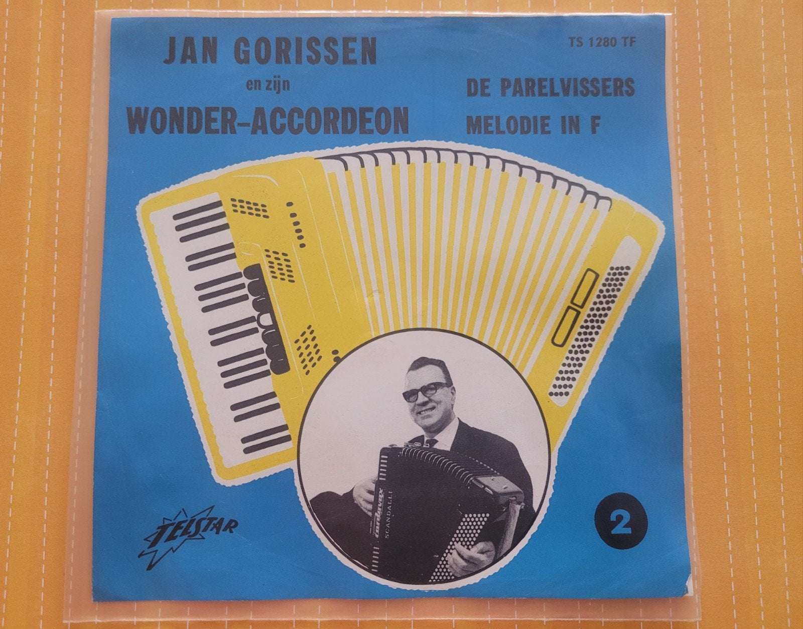 Jan Gorissen - De Parelvissers -Melodie in F, Ophalen, Zo goed als nieuw, Overige formaten, Levenslied of Smartlap