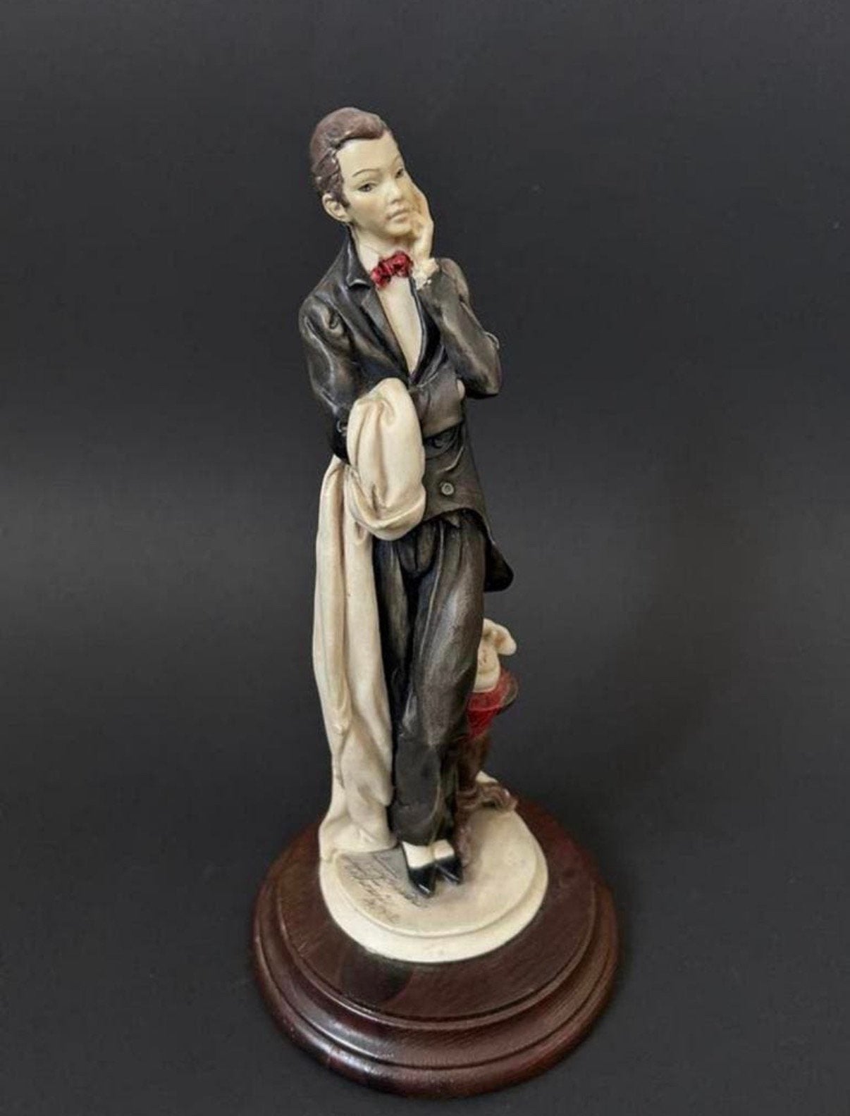 Vintage Beeld Vittorio Tessaro, ‘Mr. Waiting For’, Ophalen of Verzenden, Zo goed als nieuw, Dier