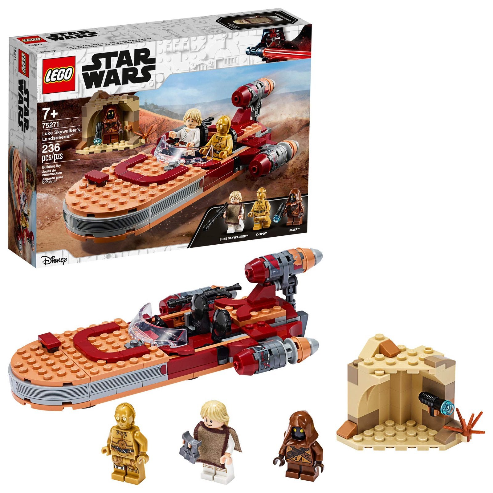 Lego 75271 star wars landspeeder NIEUW ONGEOPEND, Ophalen of Verzenden, Nieuw