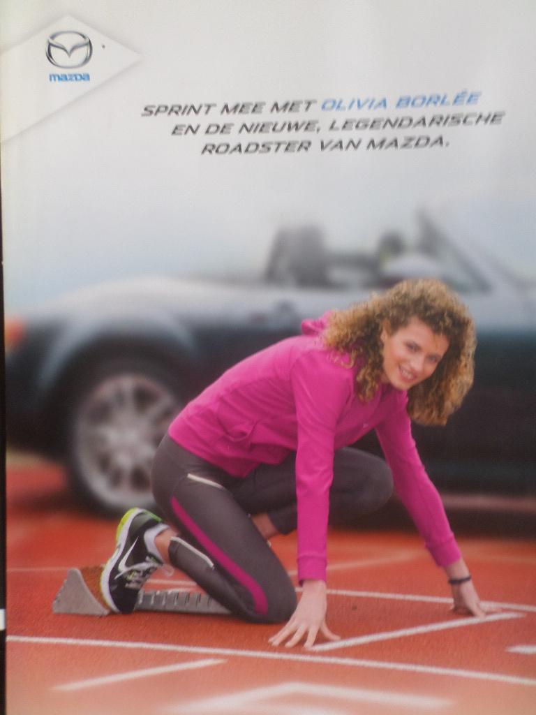 Mazda MX-5 Athletic Brochure, Boeken, Ophalen of Verzenden, Zo goed als nieuw, Mazda