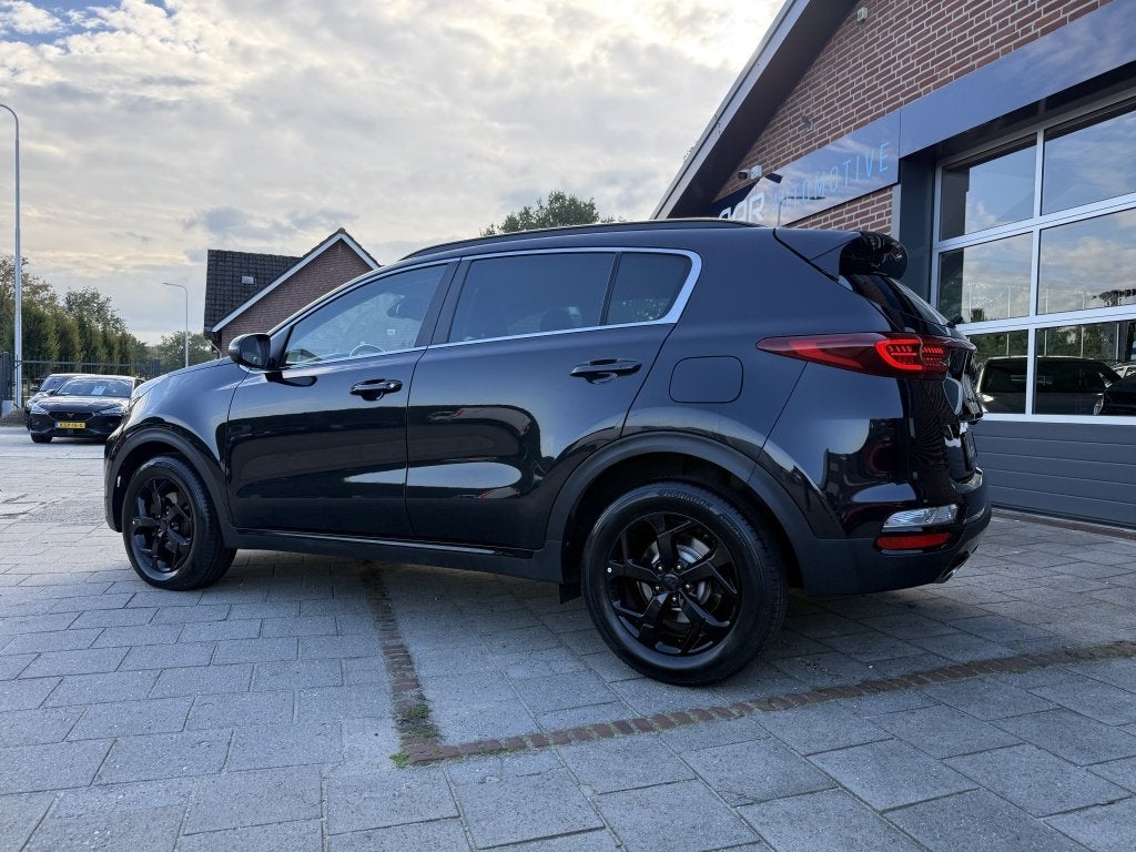 Kia Sportage 1.6 T-GDi 177PK Black Edition | 1ste Eigenaar |, 13 km/l, Dealer onderhouden, Stof, Gebruikt