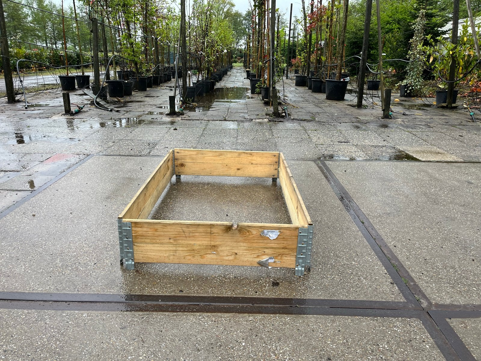 Moestuin kweekbak / plantenbak, Gebruikt, 25 tot 50 mm, Ophalen of Verzenden, Plank