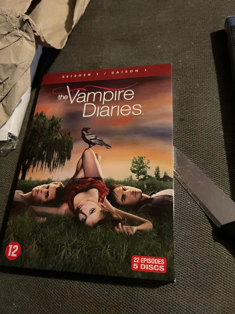The Vampire Diaries - Seizoen 1 (DVD Boxset), Cd's en Dvd's, Boxset, Science Fiction en Fantasy, Ophalen of Verzenden, Zo goed als nieuw