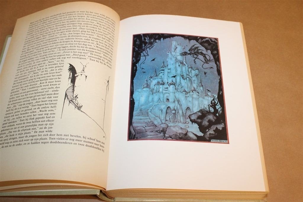 De Sprookjes van Grimm — Geïllustreerd door Anton Pieck 1984, Ophalen of Verzenden, Gelezen