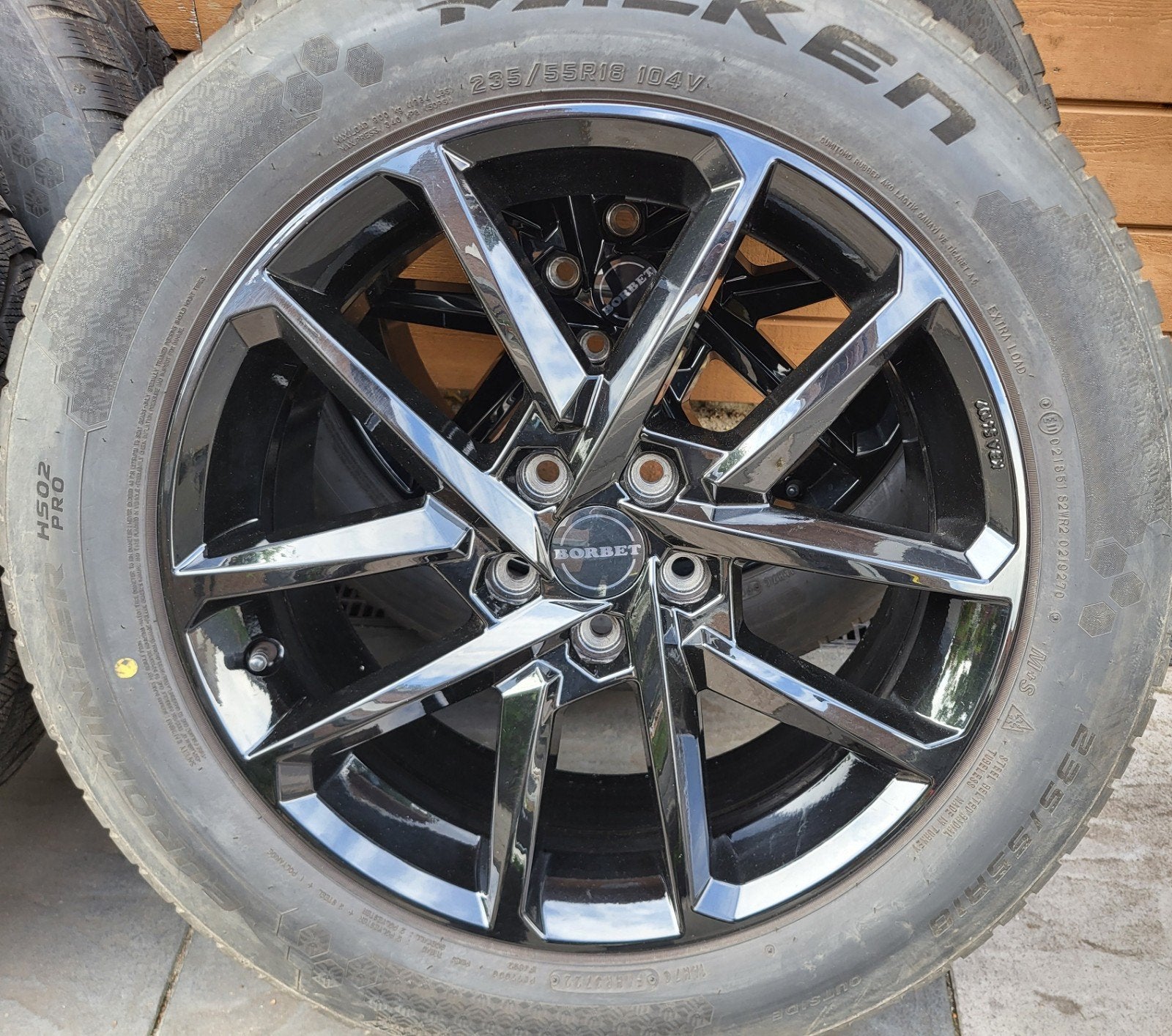18 inch Volvo XC40 velgenset met winterbanden 5x108, 18 inch, Banden en Velgen, Nieuw, 235 mm