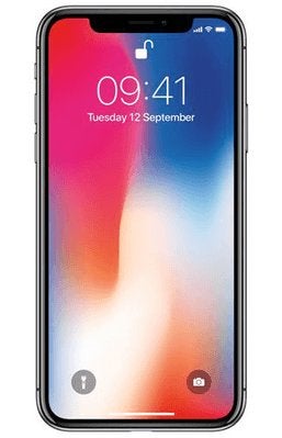 Apple Iphone x zwart 256GB, Zwart, IPhone X, Zo goed als nieuw, 87 %