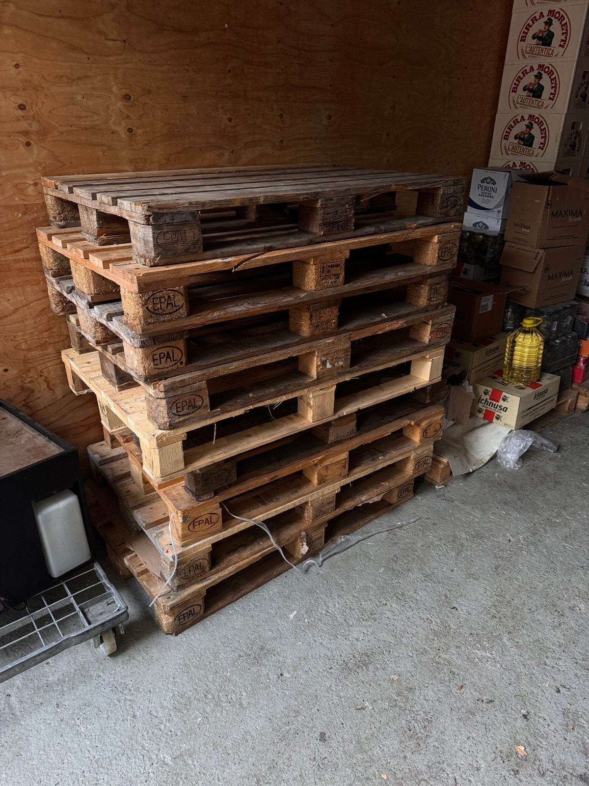 Europallets te koop – slechts €5 per stuk, Ophalen, Zo goed als nieuw, 50 mm of meer, Pallet