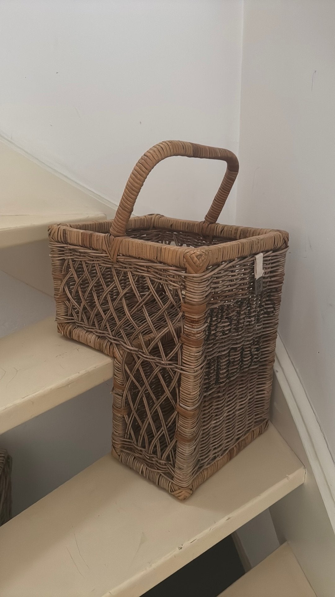 Te koop!!! Rivièra Maison trapmand., Ophalen of Verzenden, Zo goed als nieuw, Rond, Riet