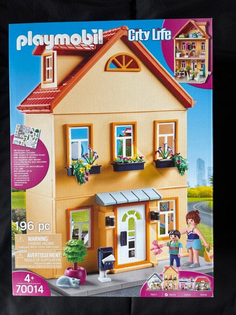 NIEUW: Playmobil City Life Woonhuis (70014), Gebouw, Complete set, Nieuw, Ophalen of Verzenden