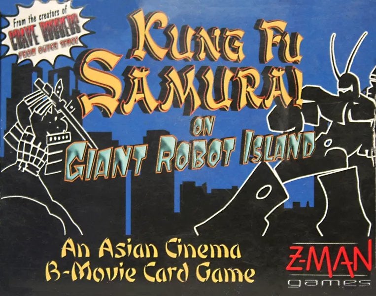 Kung Fu Samurai on Giant Robot Island, Ophalen of Verzenden, Zo goed als nieuw, Z-Man Games